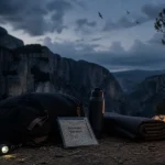 Bivouac gorges du Verdon : sac et frontale avant autorisation