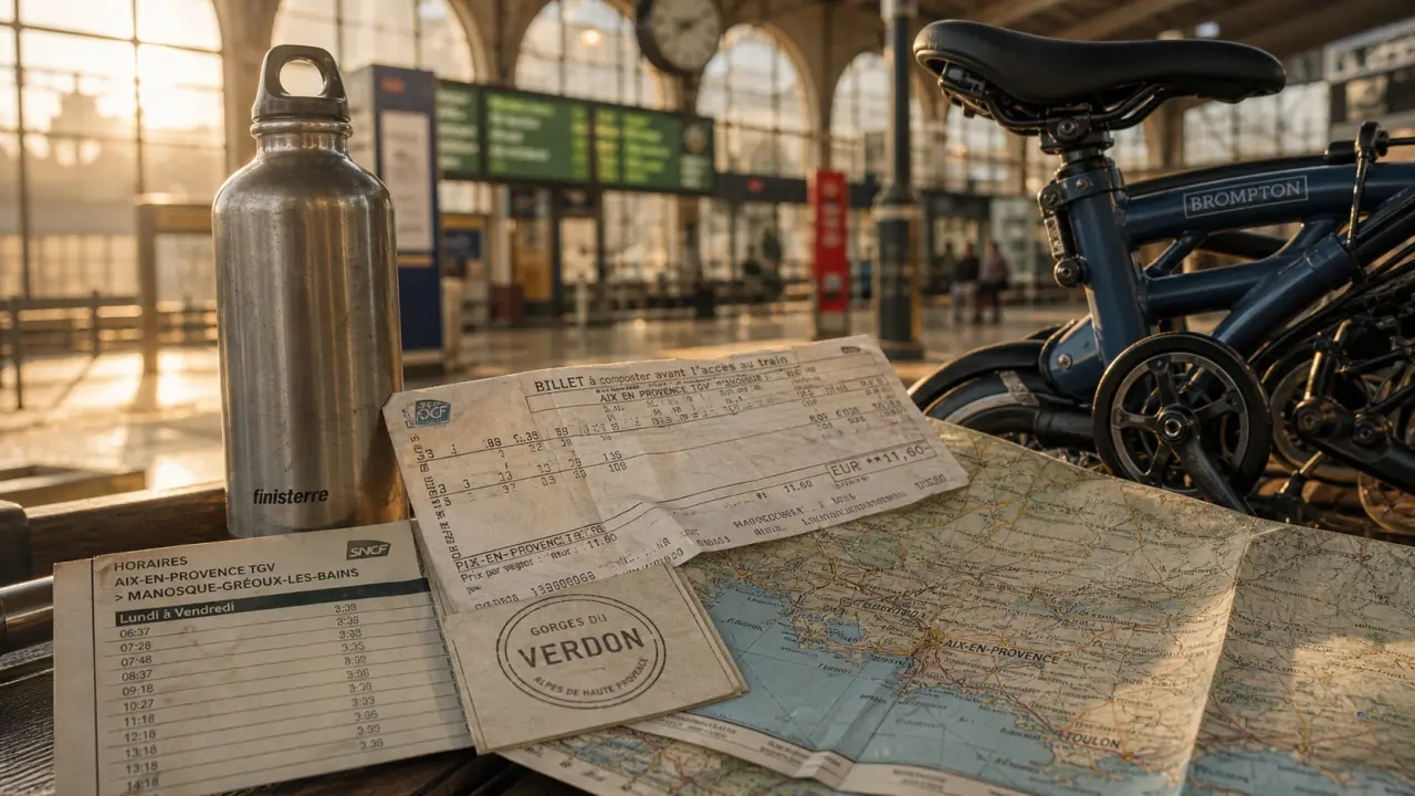 Gorges du Verdon train : billet et horaires en gare