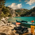 Lac de sainte-croix baignade au Verdon et kayak sur le lac
