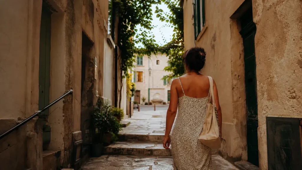 Ruelle à Montmeyan Var, village du Haut-Var au calme