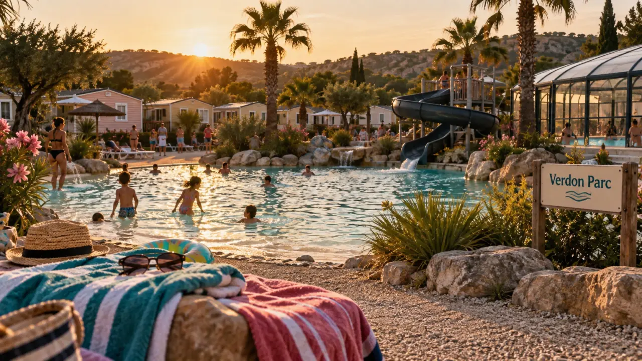 Avis sur camping Marvilla Parks Verdon Parc : lagon turquoise, enfants et piscine couverte