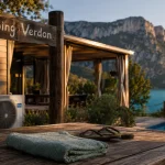 Camping 5 étoiles dans les gorges du verdon : mobil-home près du lac et piscine au Verdon