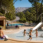 Camping gorges du verdon parc aquatique : piscine et pataugeoire enfants