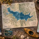 Camping rives du lac de sainte croix : accès plage et serviette