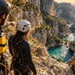Guide canyon gorges du verdon, eau turquoise et rappel en sécurité