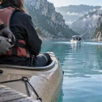 Descendre les gorges du Verdon en kayak au lac de Sainte-Croix, gilet de sauvetage