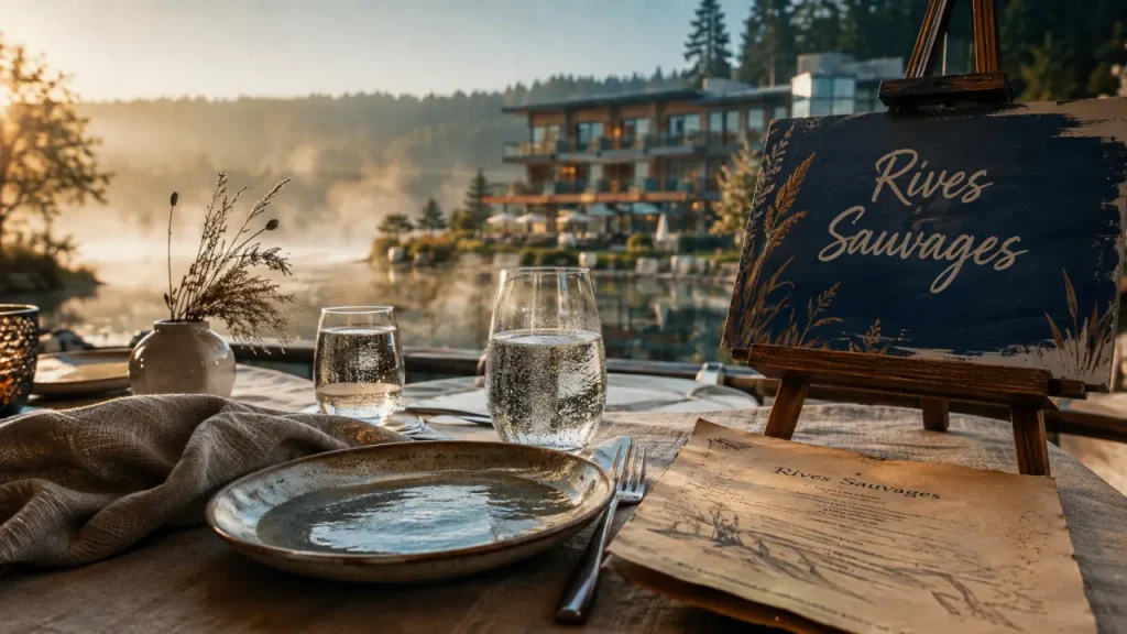 Hôtel spa les rives sauvages à Malbuisson, vue sur le lac Saint-Point