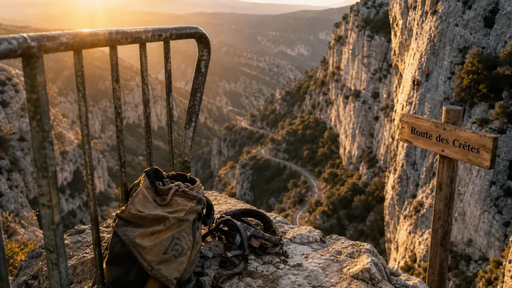 Belvédère au-dessus des Gorges du Verdon : Route des Crêtes, la Palud sur Verdon