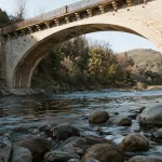 Pont des abarines dans la vallée de Mialet