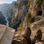 Randonnées Gorges du Verdon : sentier balcon, chaussures et dénivelé