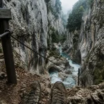Sentier de l imbut : passages câblés dans les gorges du Verdon
