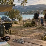 Camper au lac de sainte croix : camping officiel près du lac, tente et sanitaires