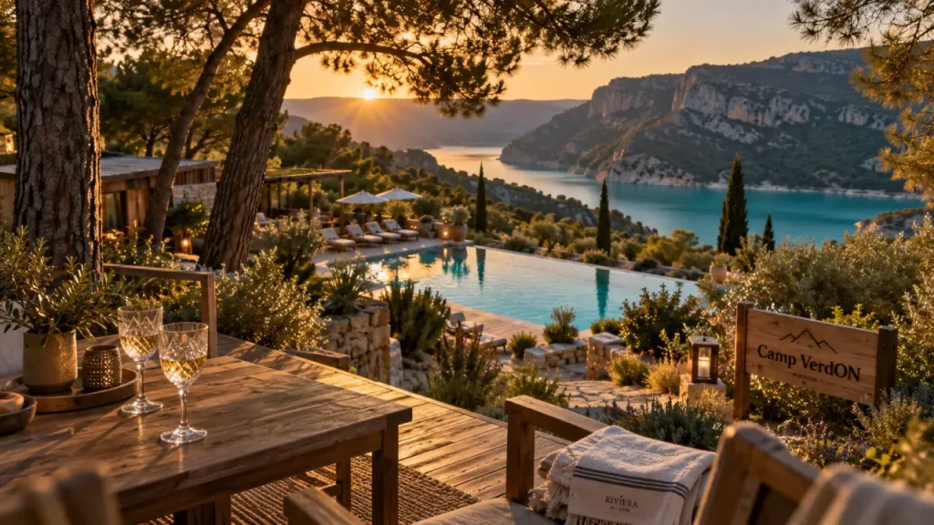 Camping luxe Gorges du Verdon : dormir grand confort sans s’éloigner des falaises