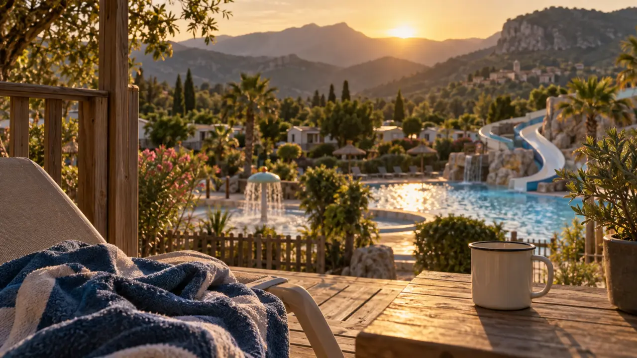 Castellane camping du verdon : parc aquatique et baignade