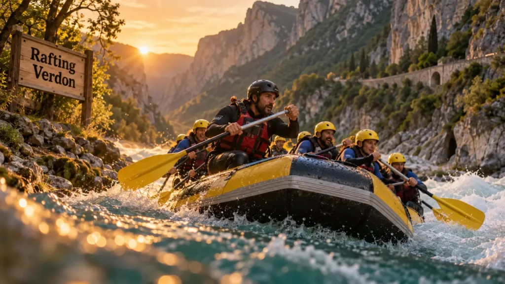 Rafting dans les Gorges du Verdon : débit, niveau, sensations, quel parcours choisir ?