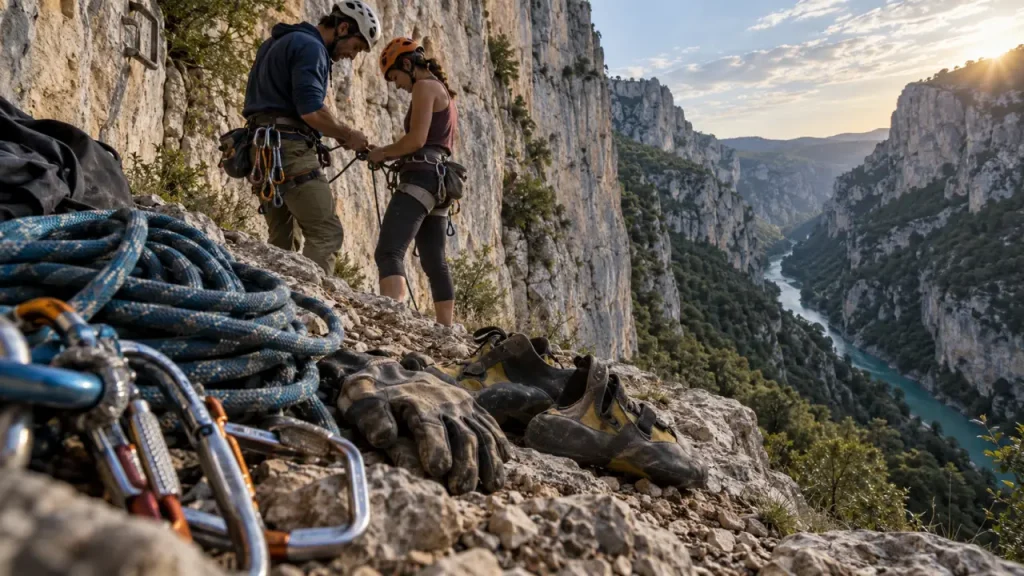 UCPA escalade dans le Verdon : 5 jours, 8 séances et deux niveaux de pratique